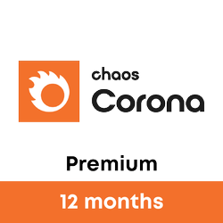 Chaos Corona Premium, NEW license for 12 months